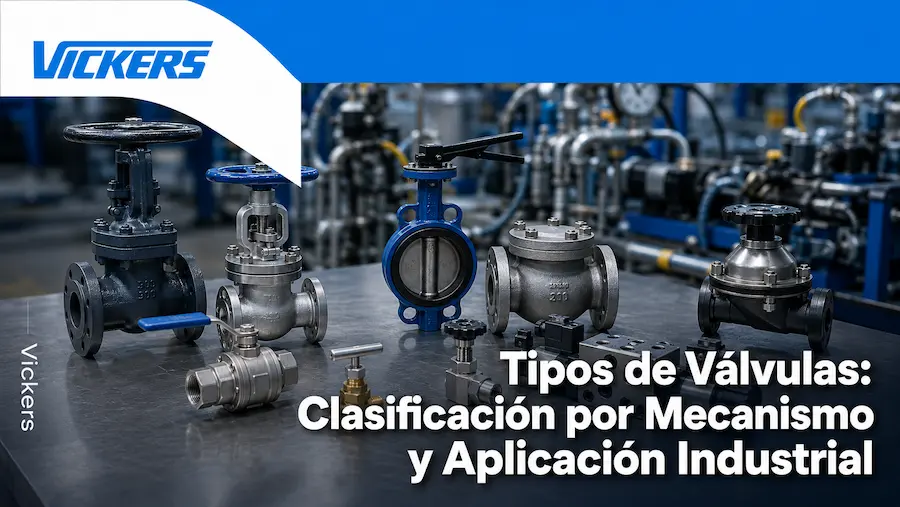 tipos de valvulas y clasificaciones
